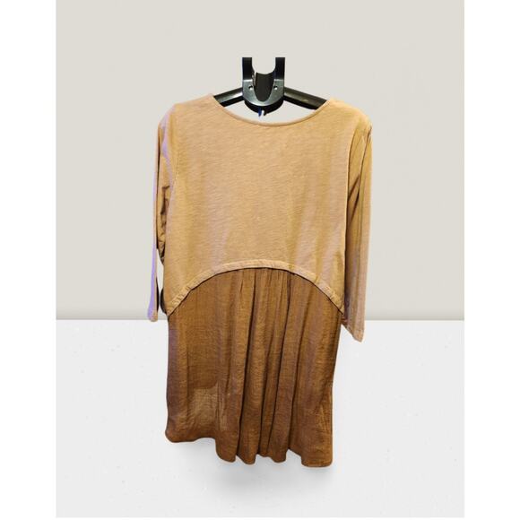 ☀️ Umgee Two-Tone High-Low Tunic Top – Size 1XL - Picture 2 of 5